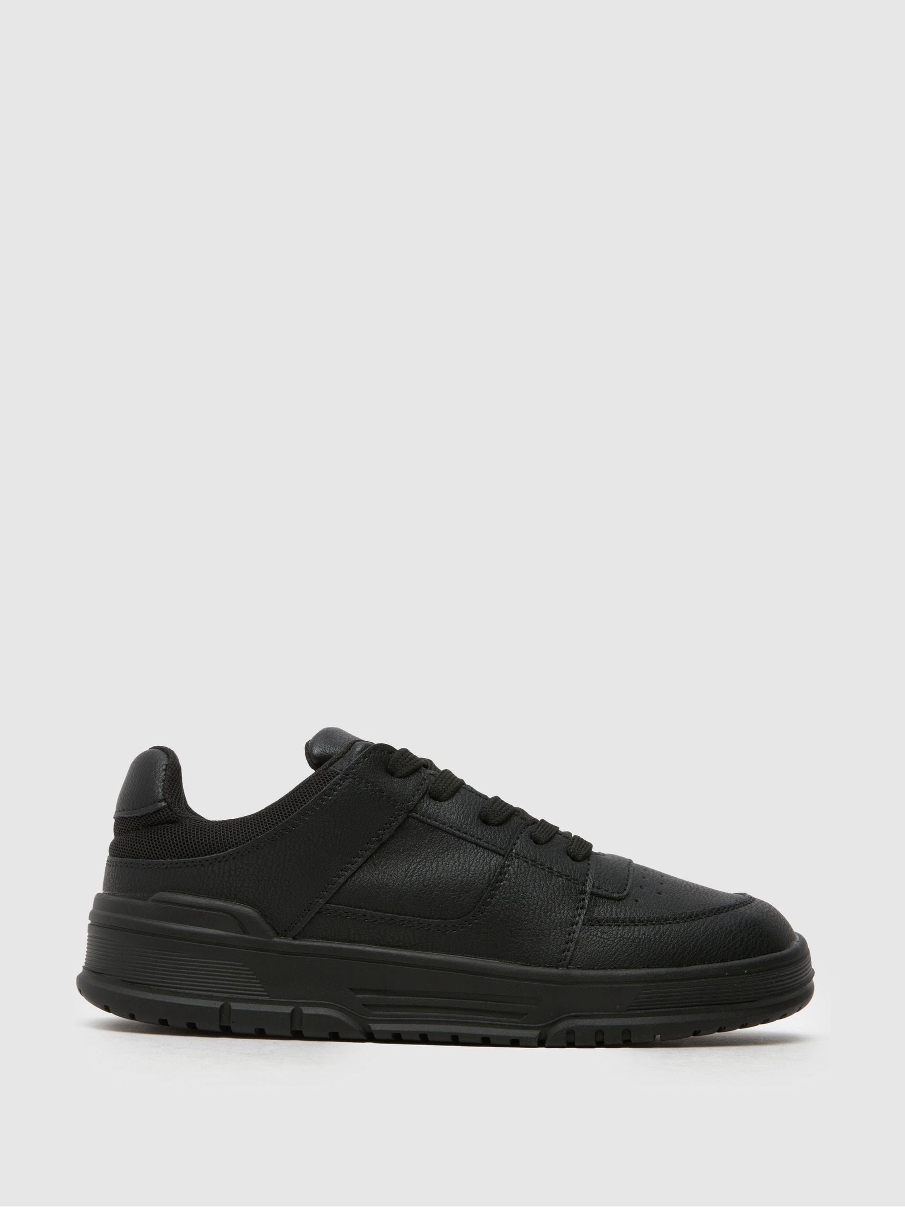 Schuh Black Machinery Lace Up Shoes image 1