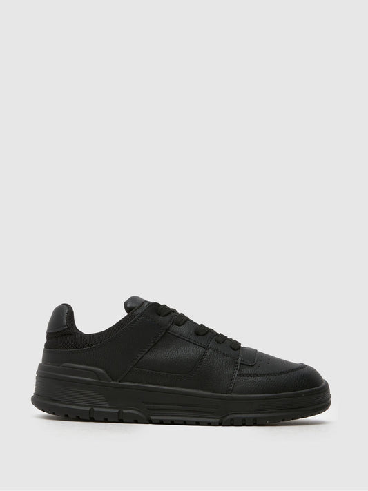 Schuh Black Machinery Lace Up Shoes image 1