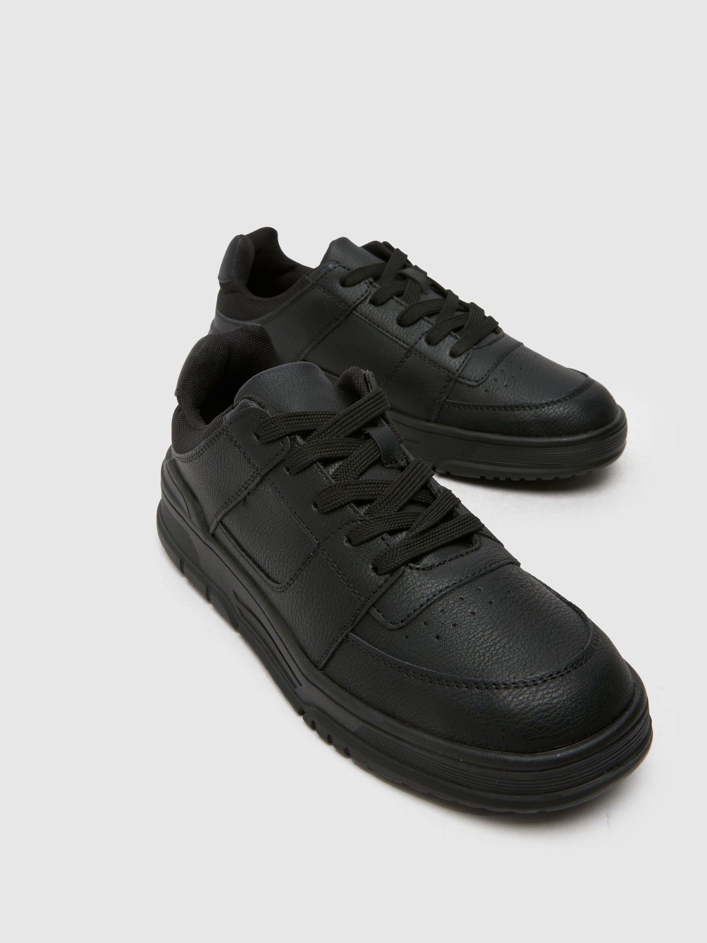 Schuh Black Machinery Lace Up Shoes image 3
