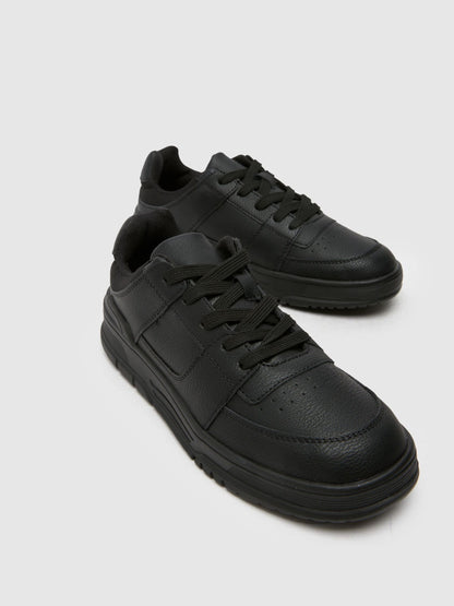 Schuh Black Machinery Lace Up Shoes image 3