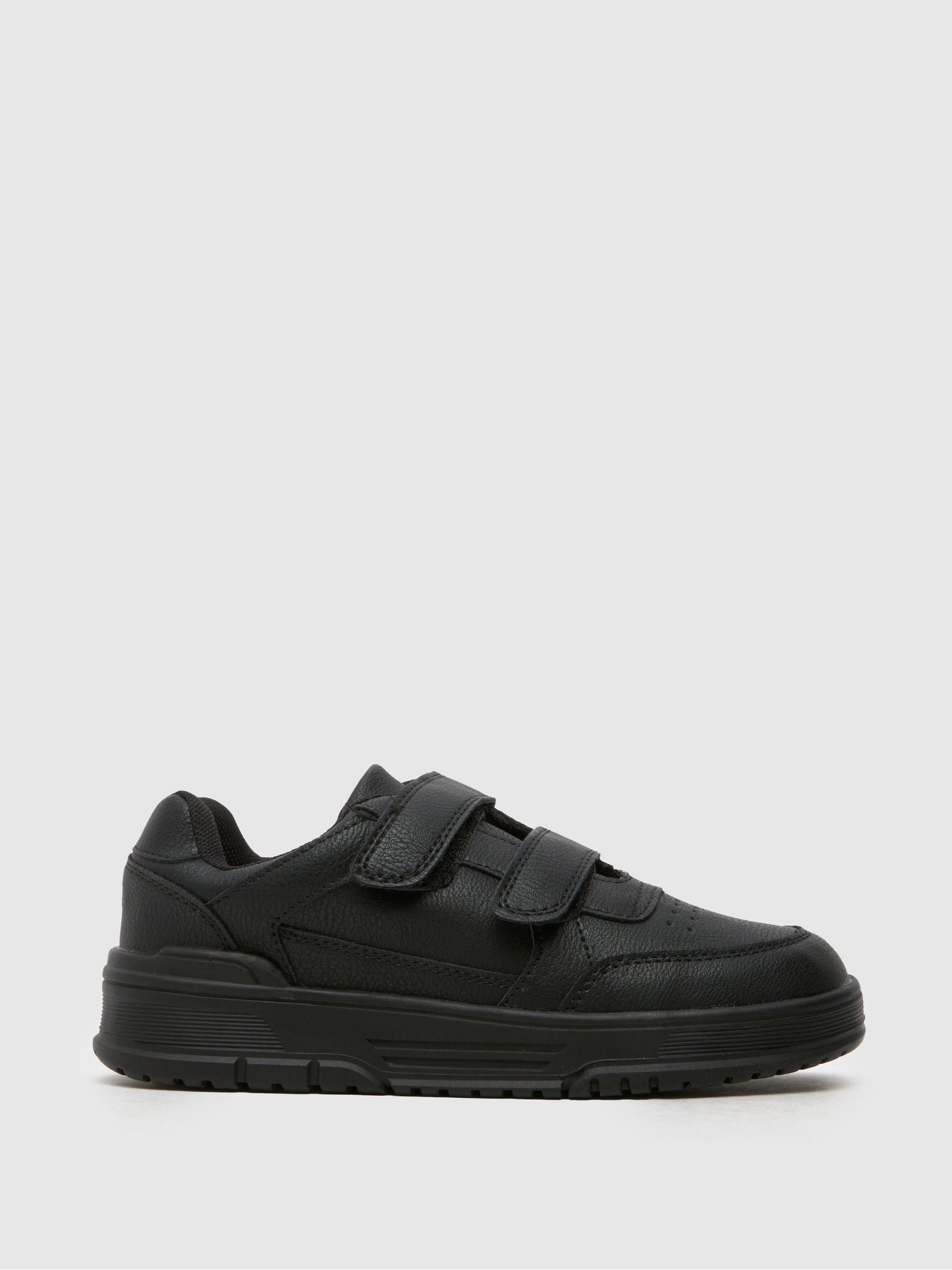 Schuh Black Machinery Touch Fastening Trainers image 1