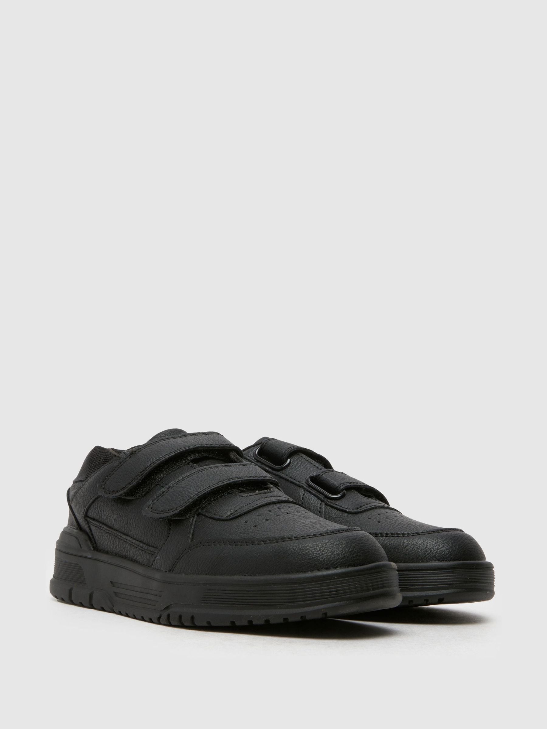 Schuh Black Machinery Touch Fastening Trainers image 2