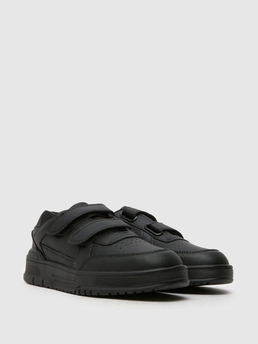 Schuh Black Machinery Touch Fastening Trainers image 2