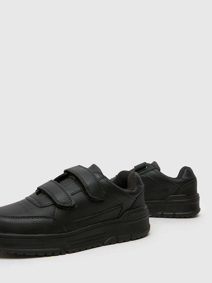 Schuh Black Machinery Touch Fastening Trainers image 4