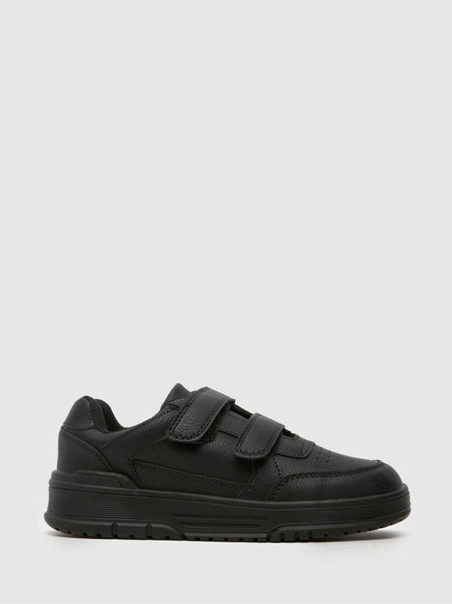 Schuh Black Machinery Touch Fastening Trainers image 1