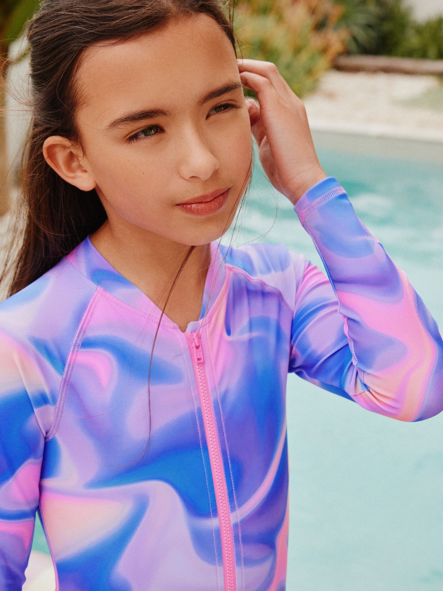 Dsiney Kidz - Purple Long Sleeve Sunsafe Swimsuit (3mths-16yrs) image 4