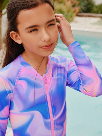 Dsiney Kidz - Purple Long Sleeve Sunsafe Swimsuit (3mths-16yrs) image 4
