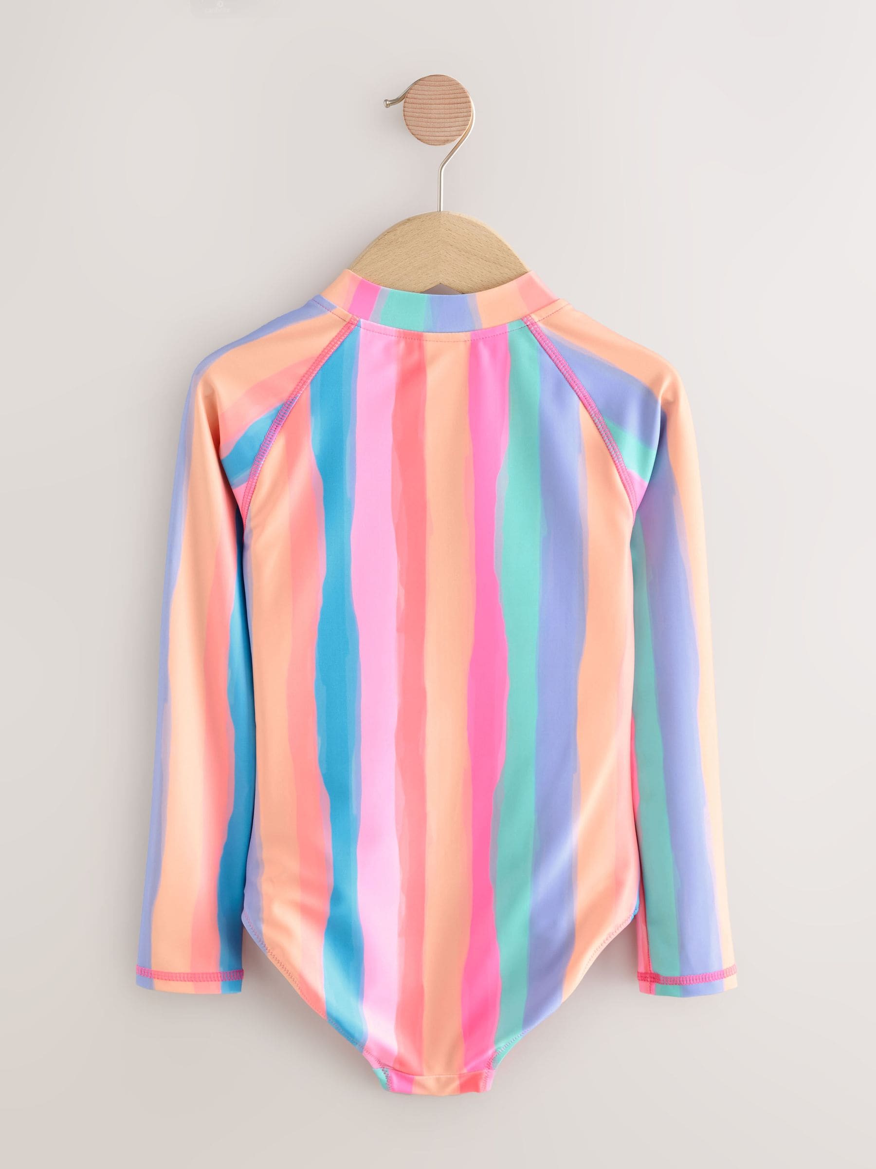 Dsiney Kidz - Rainbow Stripe Long Sleeve Sunsafe Swimsuit (3mths-16yrs) image 6