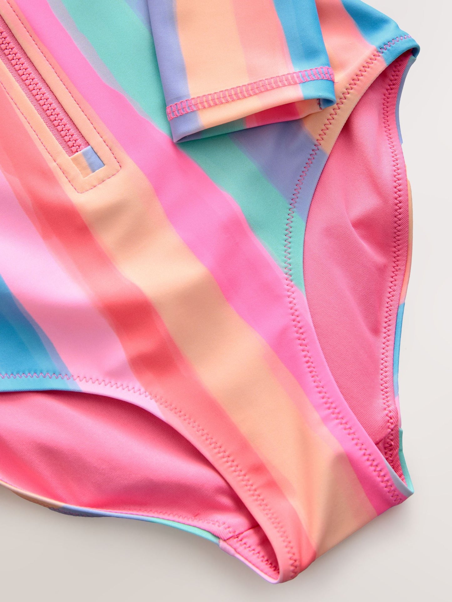 Dsiney Kidz - Rainbow Stripe Long Sleeve Sunsafe Swimsuit (3mths-16yrs) image 8