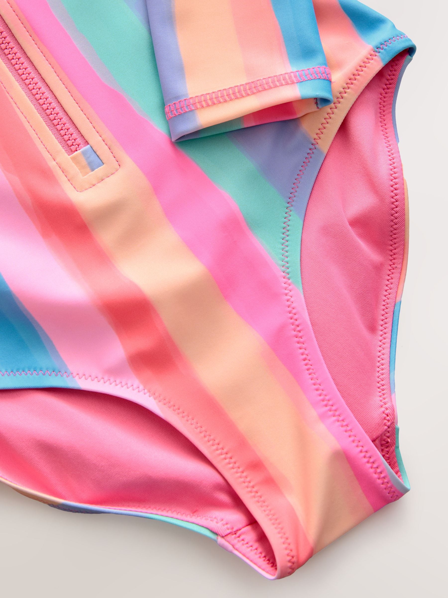 Dsiney Kidz - Rainbow Stripe Long Sleeve Sunsafe Swimsuit (3mths-16yrs) image 8