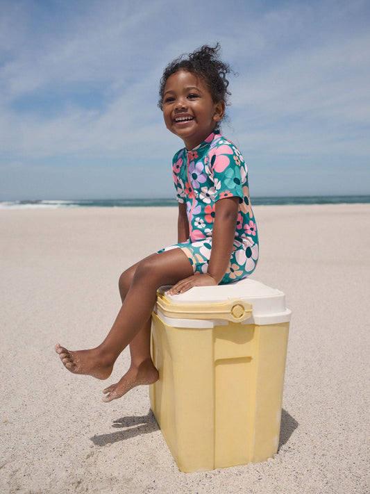 Stampy Floral Sunsafe Swimsuit (3mths-10yrs) image 2