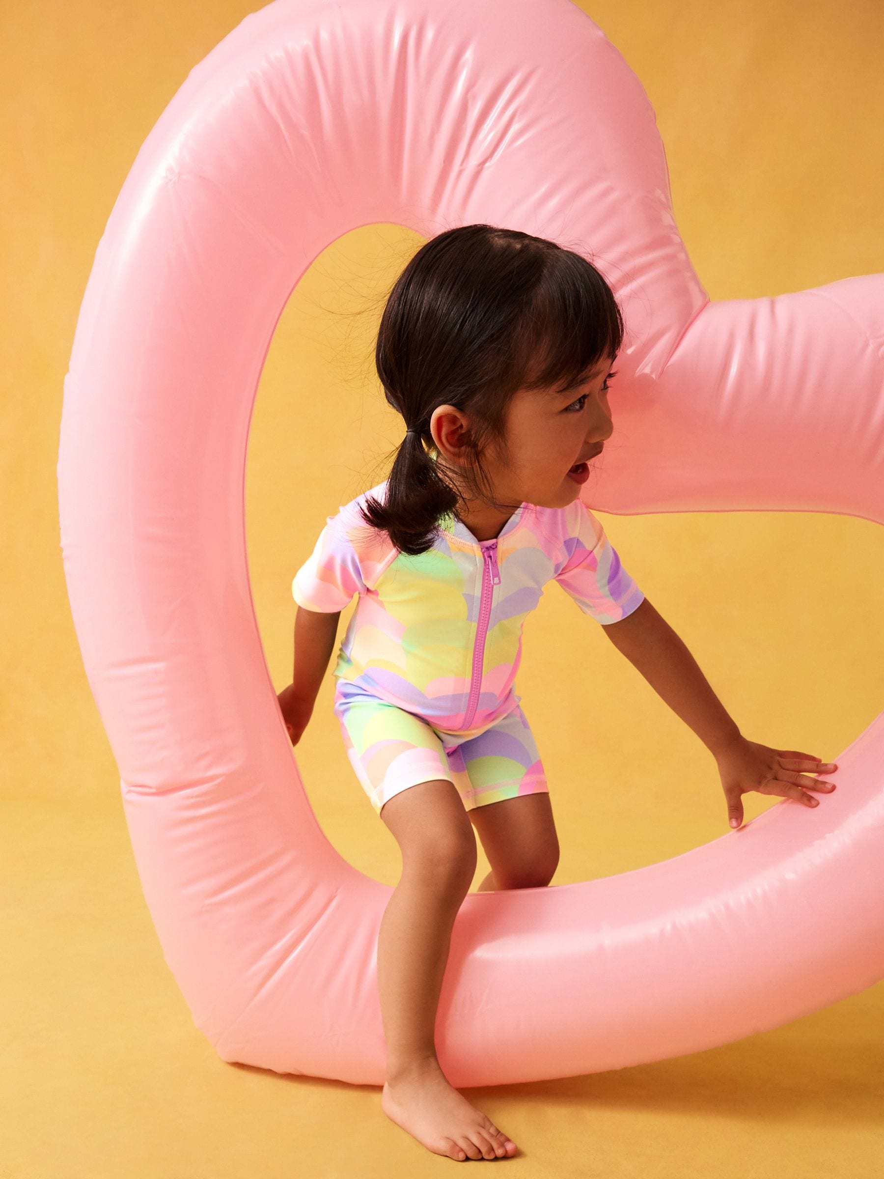 Rainbow Wave Sunsafe Swimsuit (3mths-10yrs) image 3