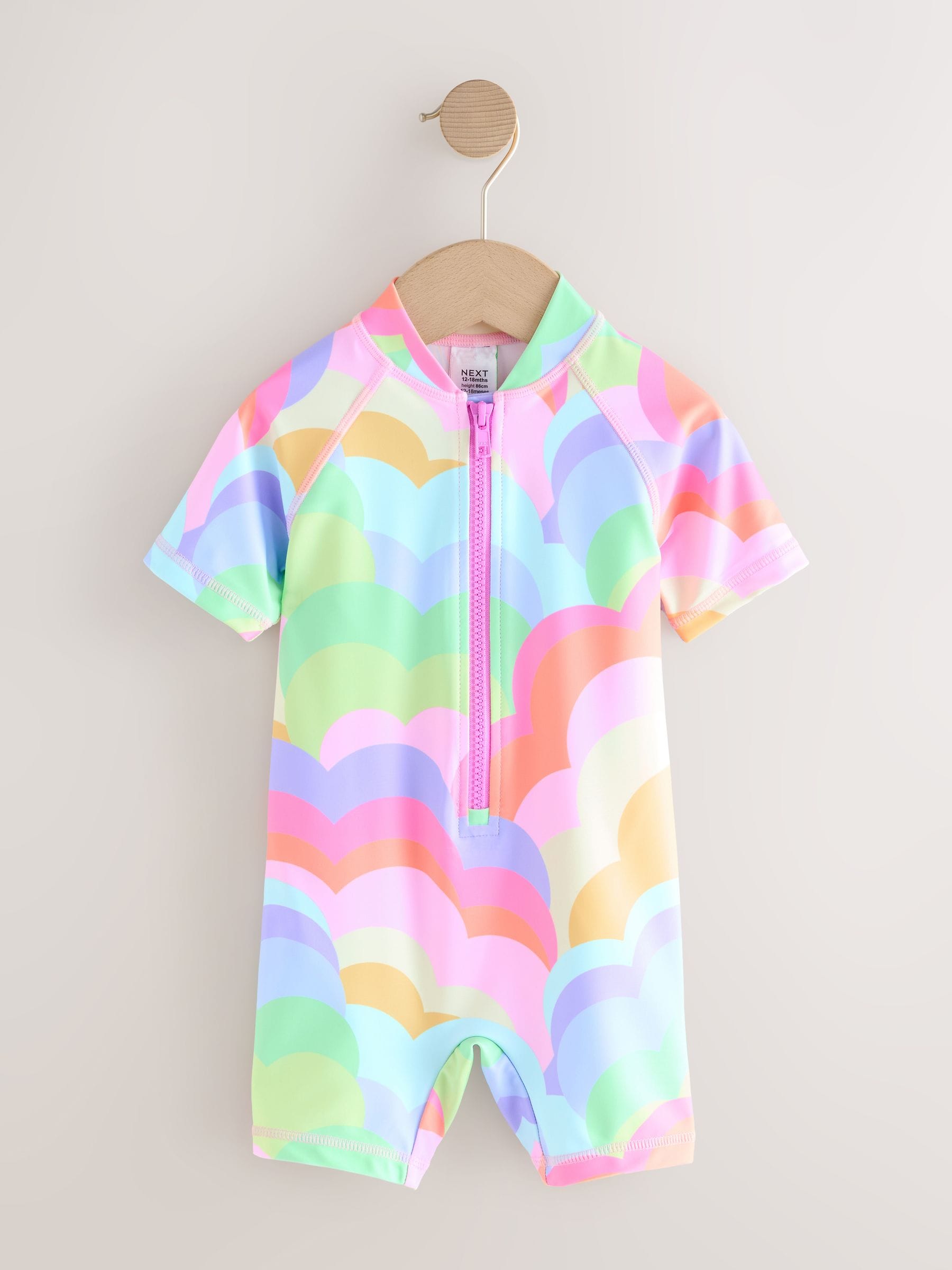 Rainbow Wave Sunsafe Swimsuit (3mths-10yrs) image 5
