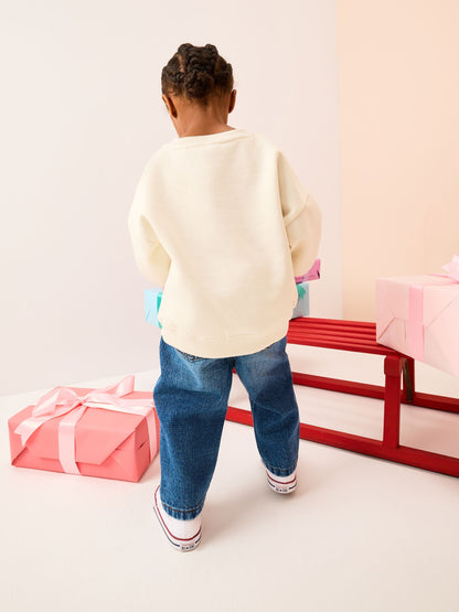 White The Grinch Crew Sweatshirt (6mths-8yrs)