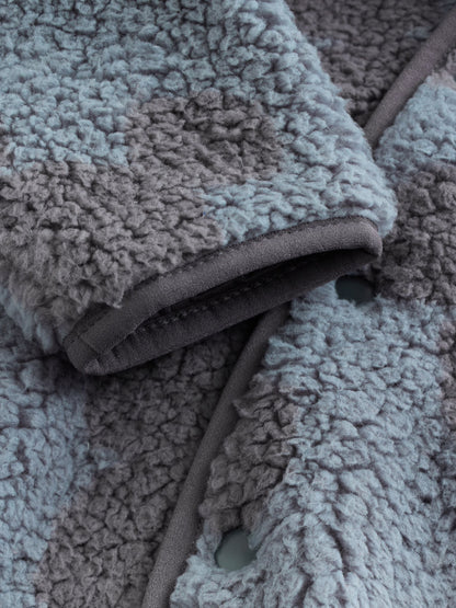 Grey Mickey Mouse Fleece Zip Through Hooded Jacket (3mths-8yrs)