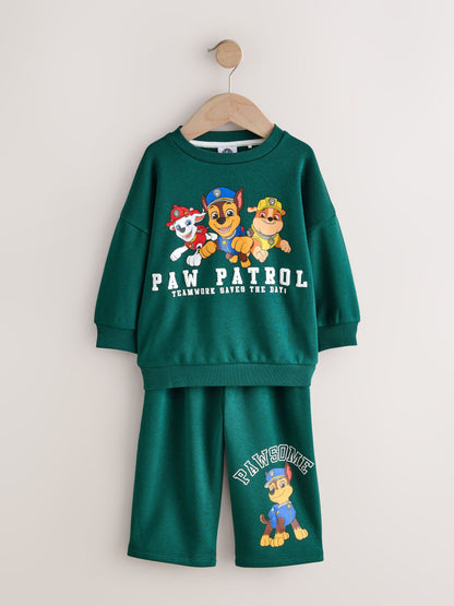 Forest Green Paw Patrol Crew Sweatshirt and Joggers Set (6mths-8yrs) image 6