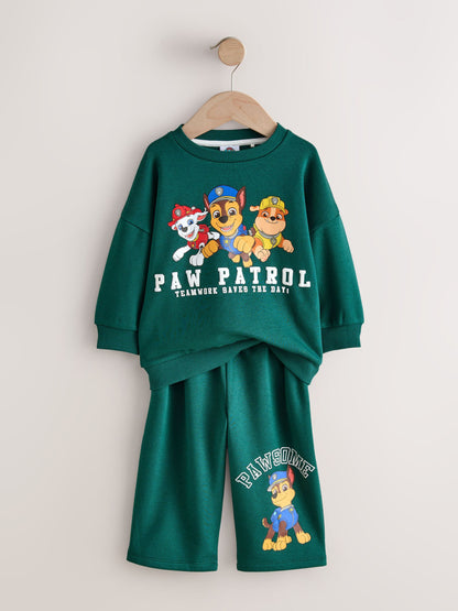 Forest Green Paw Patrol Crew Sweatshirt and Joggers Set (6mths-8yrs) image 7