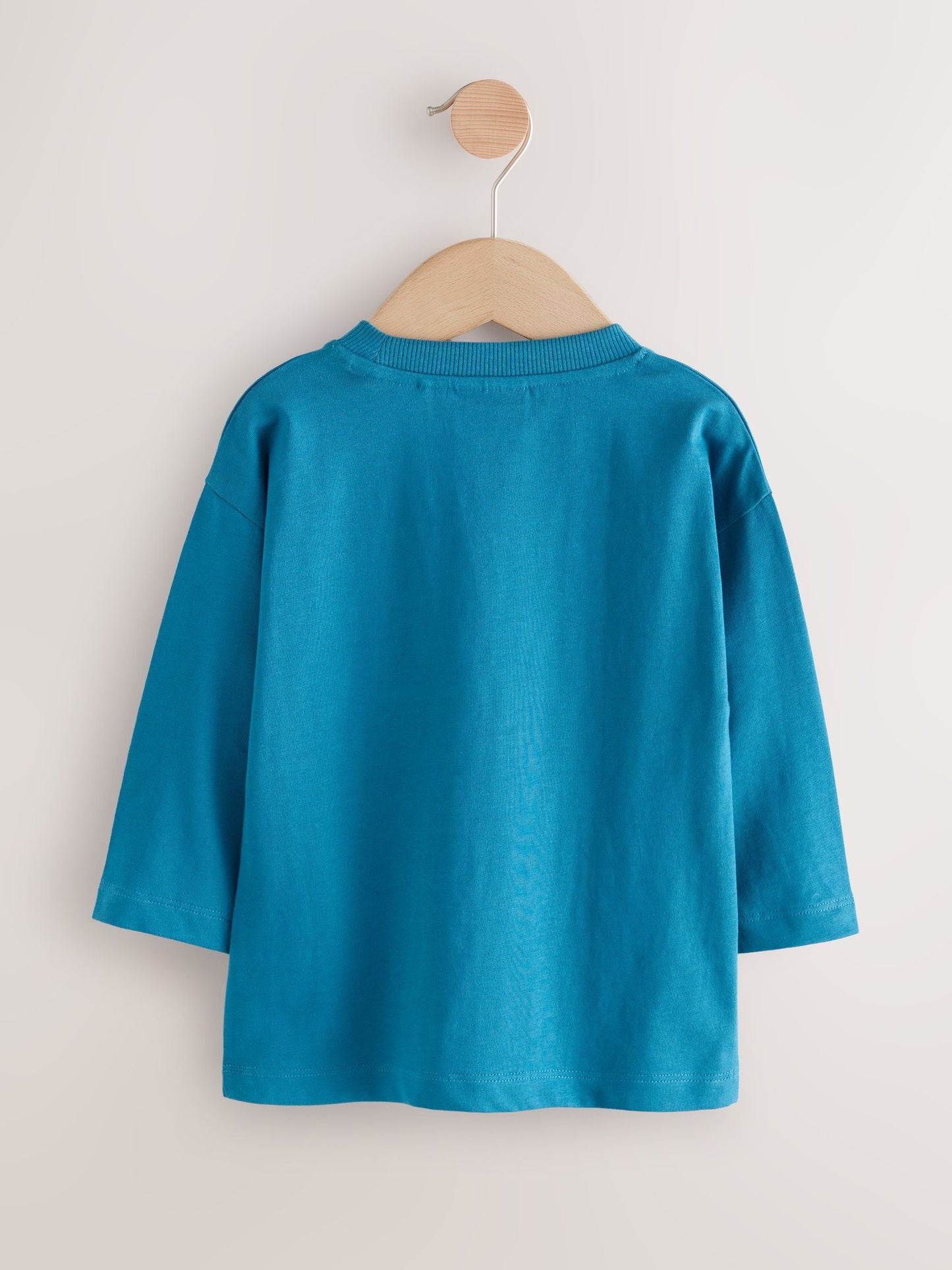 Blue Mickey Mouse Long Sleeve T-Shirt (3mths-8yrs) image 3