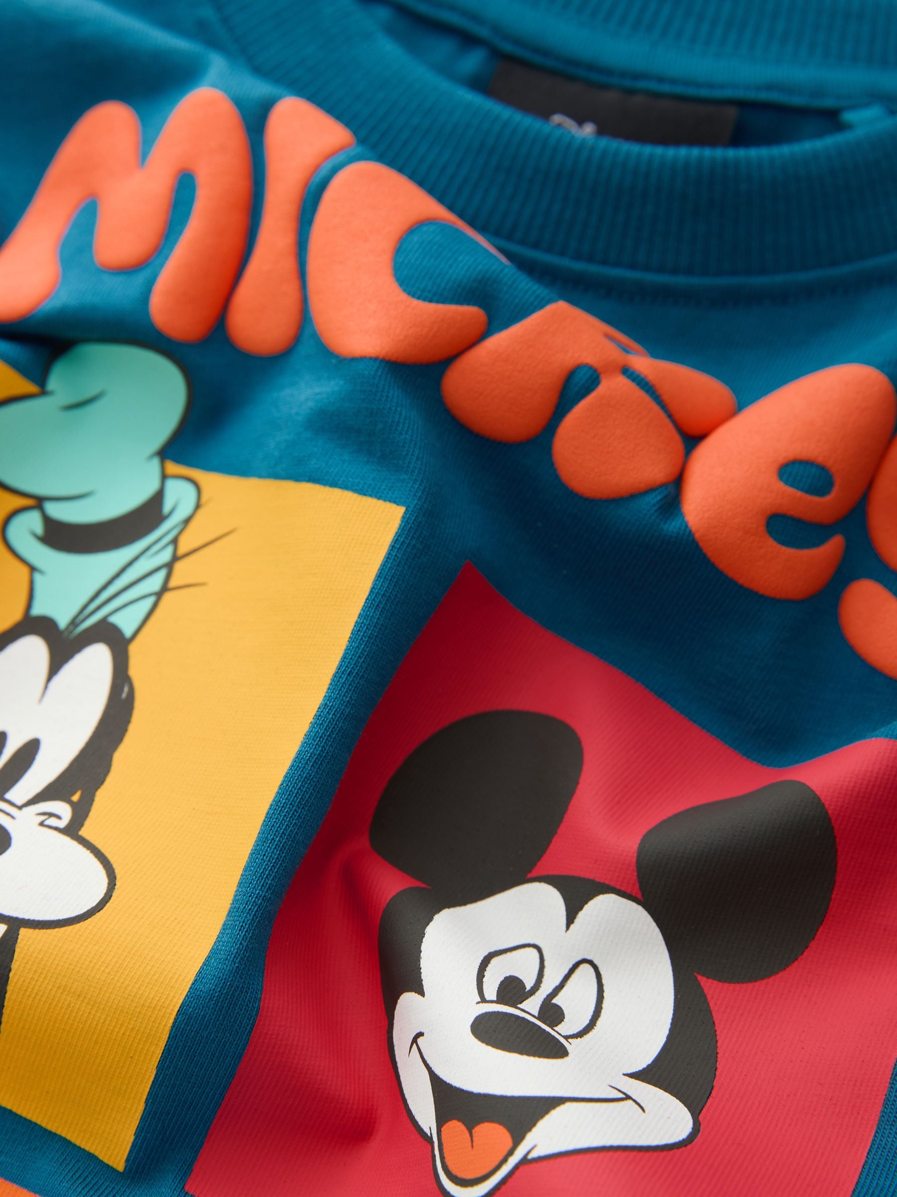 Blue Mickey Mouse Long Sleeve T-Shirt (3mths-8yrs) image 4