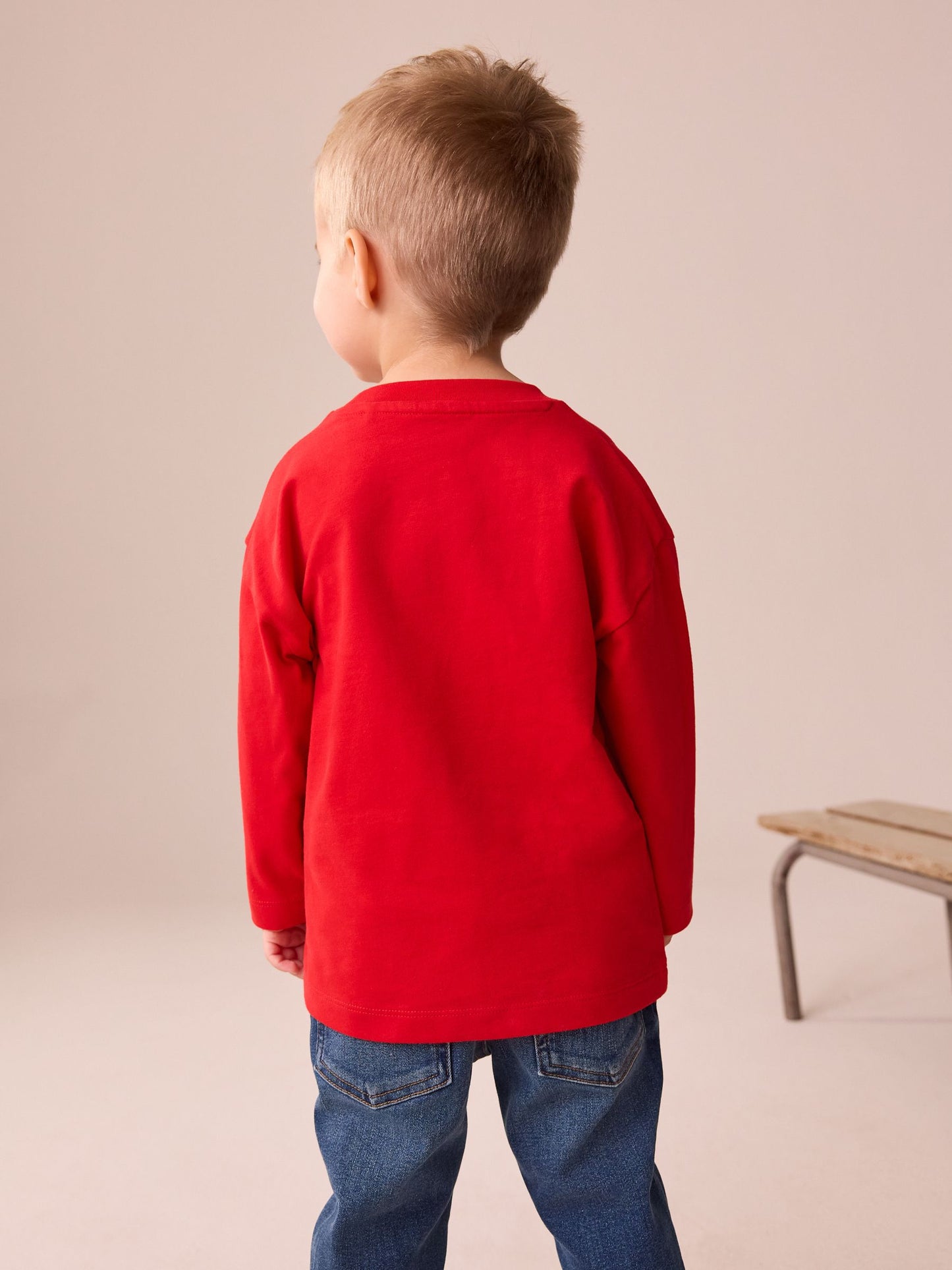 Red Marvel Long Sleeve T-Shirt (9mths-8yrs) image 4