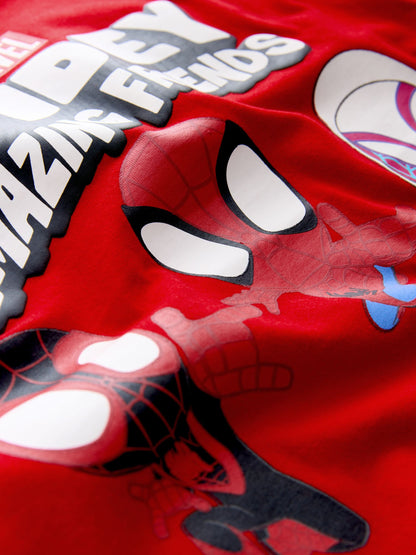 Red Marvel Long Sleeve T-Shirt (9mths-8yrs) image 8