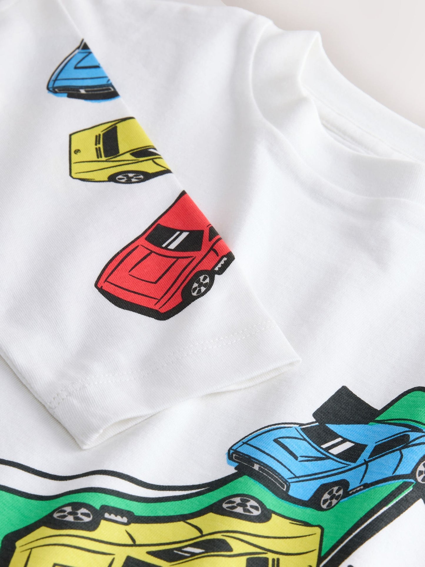 Dsiney Kidz - White Hot Wheels Long Sleeve T-Shirt (3mths-8yrs) image 7