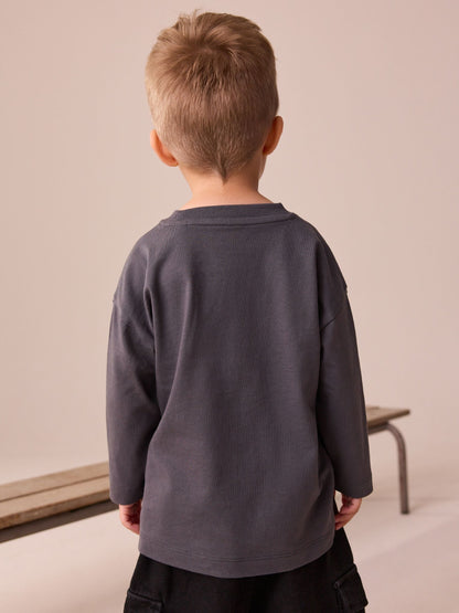 Dsiney Kidz - Charcoal Grey Long Sleeve Disney Cars T-Shirt (9mths-8yrs) image 3