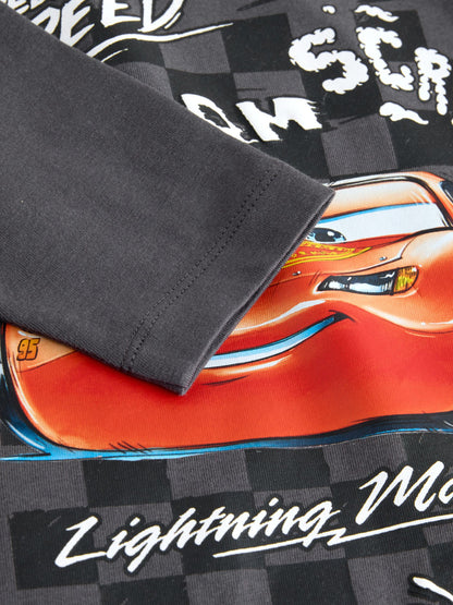 Charcoal Grey Long Sleeve Disney Cars Long Sleeve T-Shirt (3mths-8yrs) image 8