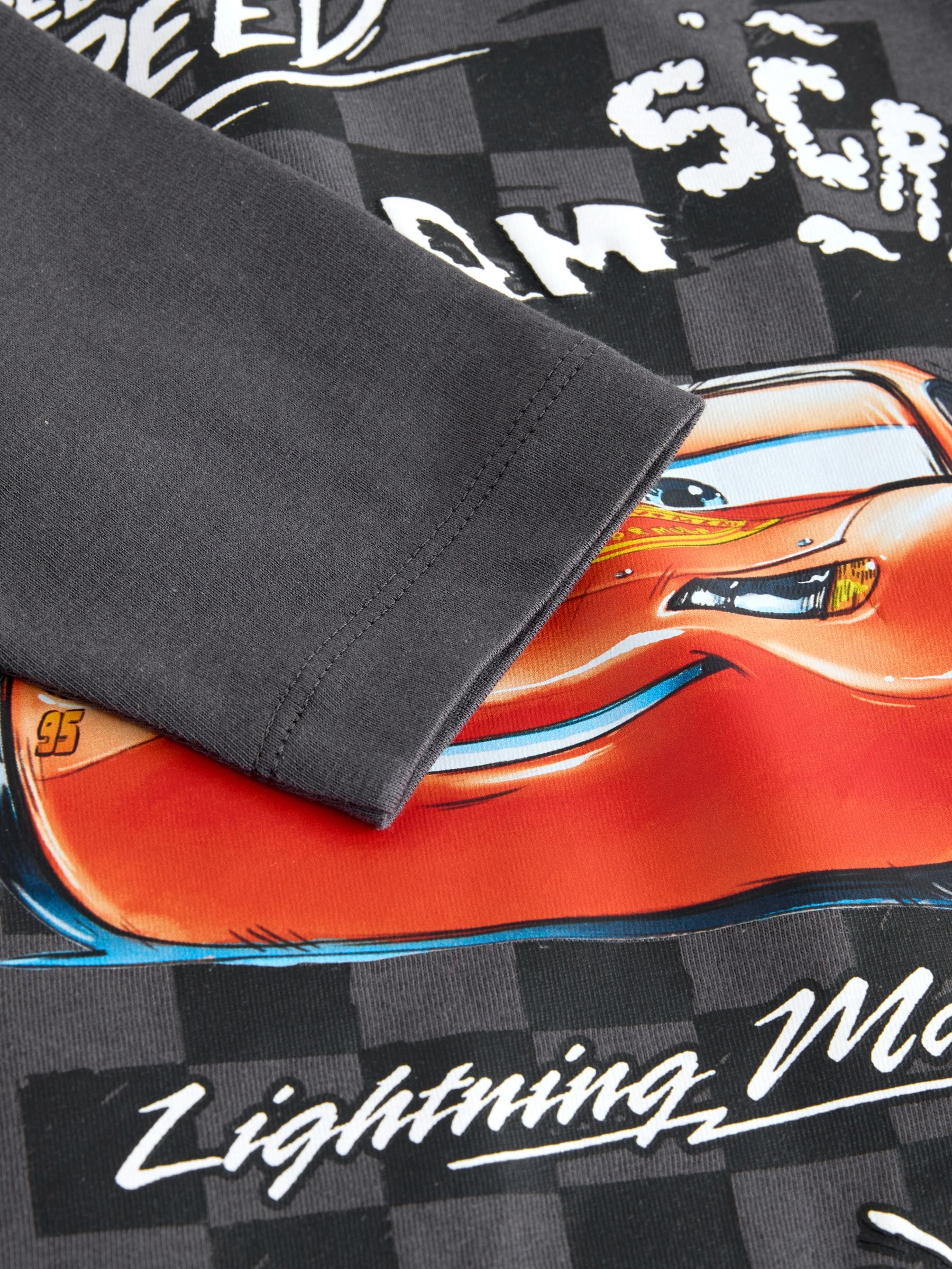 Dsiney Kidz - Charcoal Grey Long Sleeve Disney Cars T-Shirt (9mths-8yrs) image 7