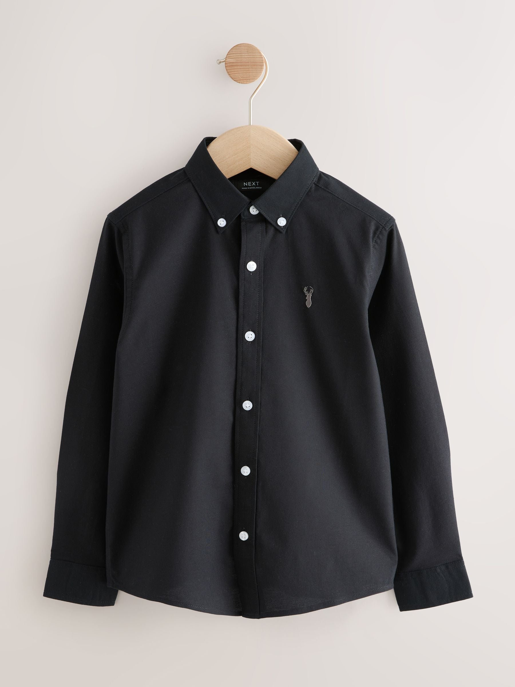 Dsiney Kidz - Black Single Oxford Shirt (3-16yrs) image 1
