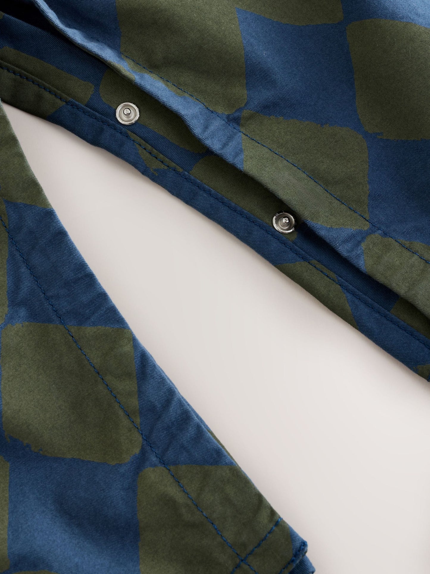 Green/Blue Harlequin Dungarees (3mths-7yrs)