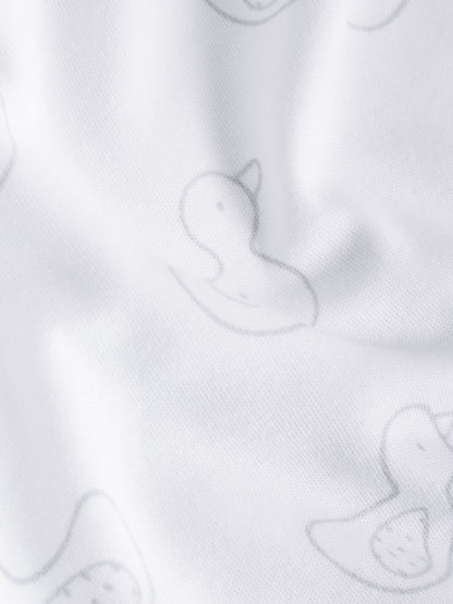 Grey Baby Short Sleeved Bodysuits 5 Pack image 10