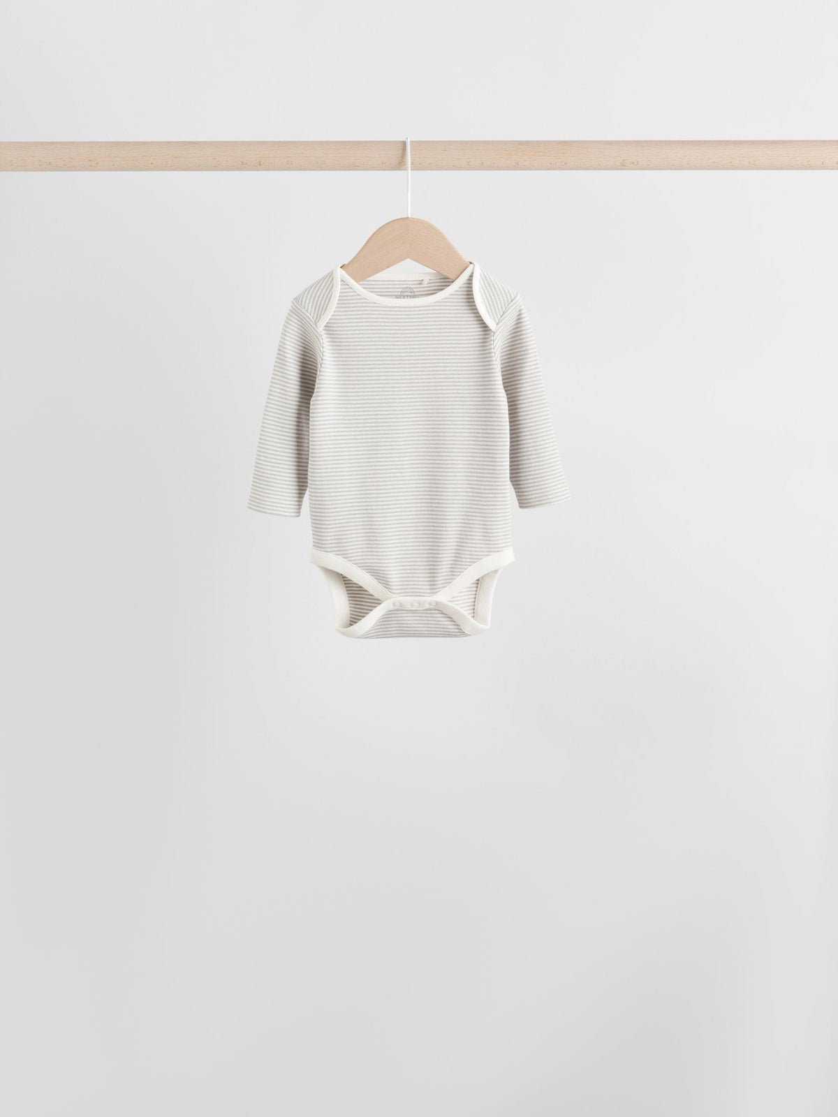 Sage Green Baby Long Sleeve Bodysuits 5 Pack - image 4