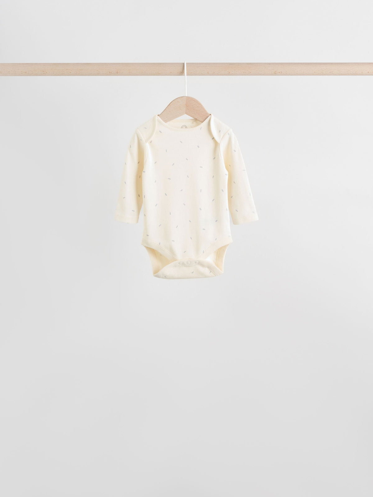 Sage Green Baby Long Sleeve Bodysuits 5 Pack - image 5