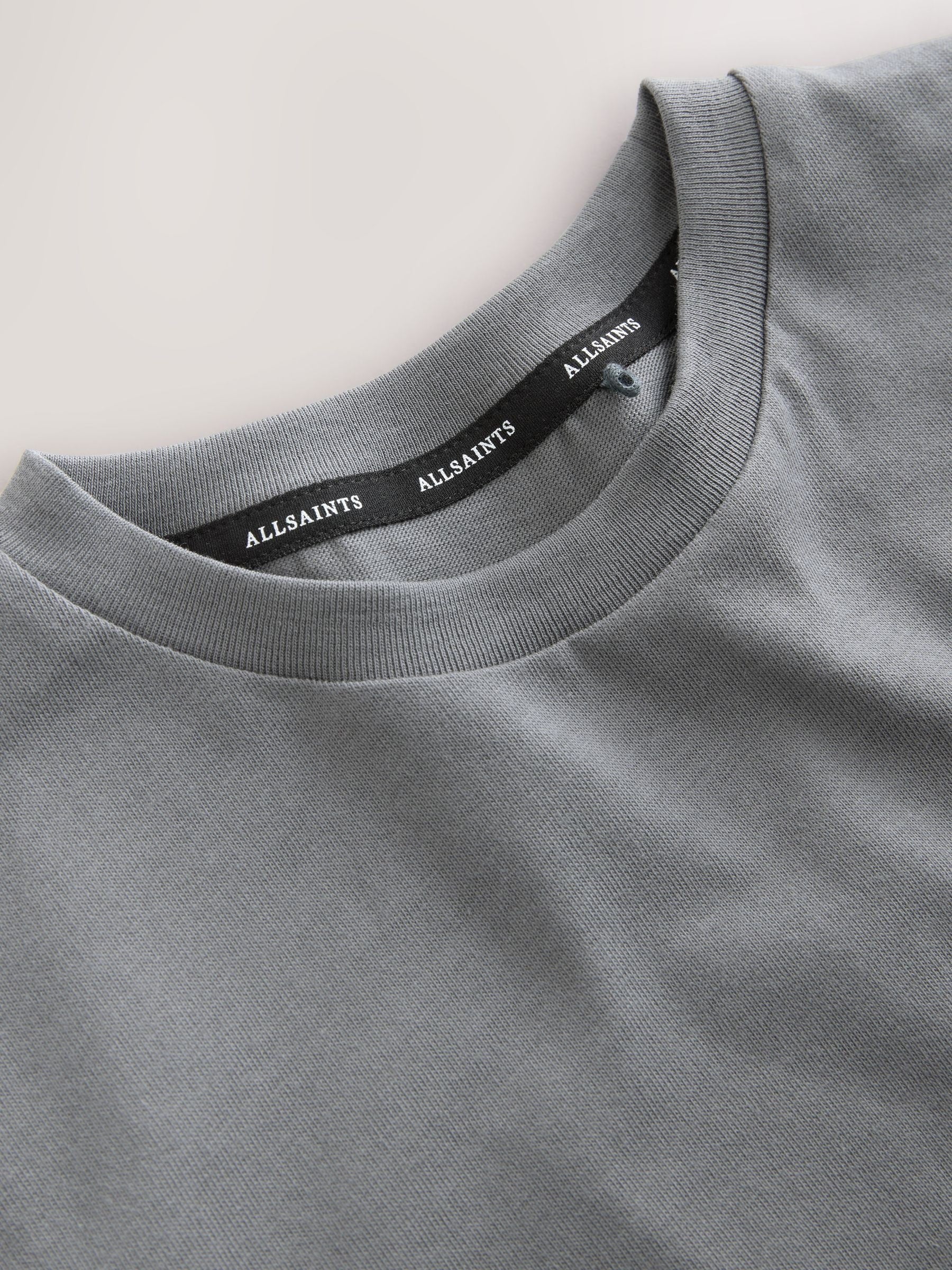 Dsiney Kidz - smALLSAINTS Charcoal Grey Oversized Orlando Logo Crew Neck T-Shirt image 6