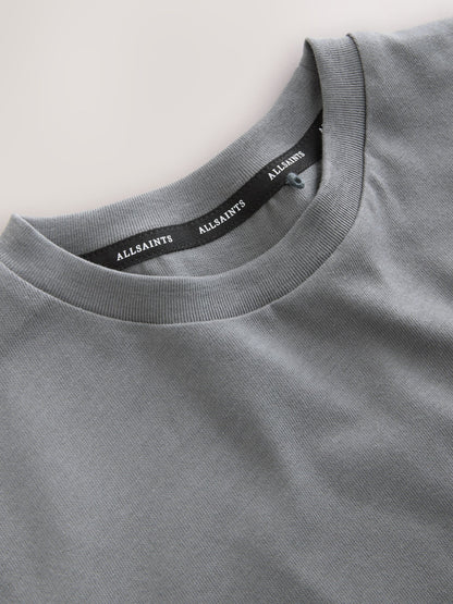 Dsiney Kidz - smALLSAINTS Charcoal Grey Oversized Orlando Logo Crew Neck T-Shirt image 6
