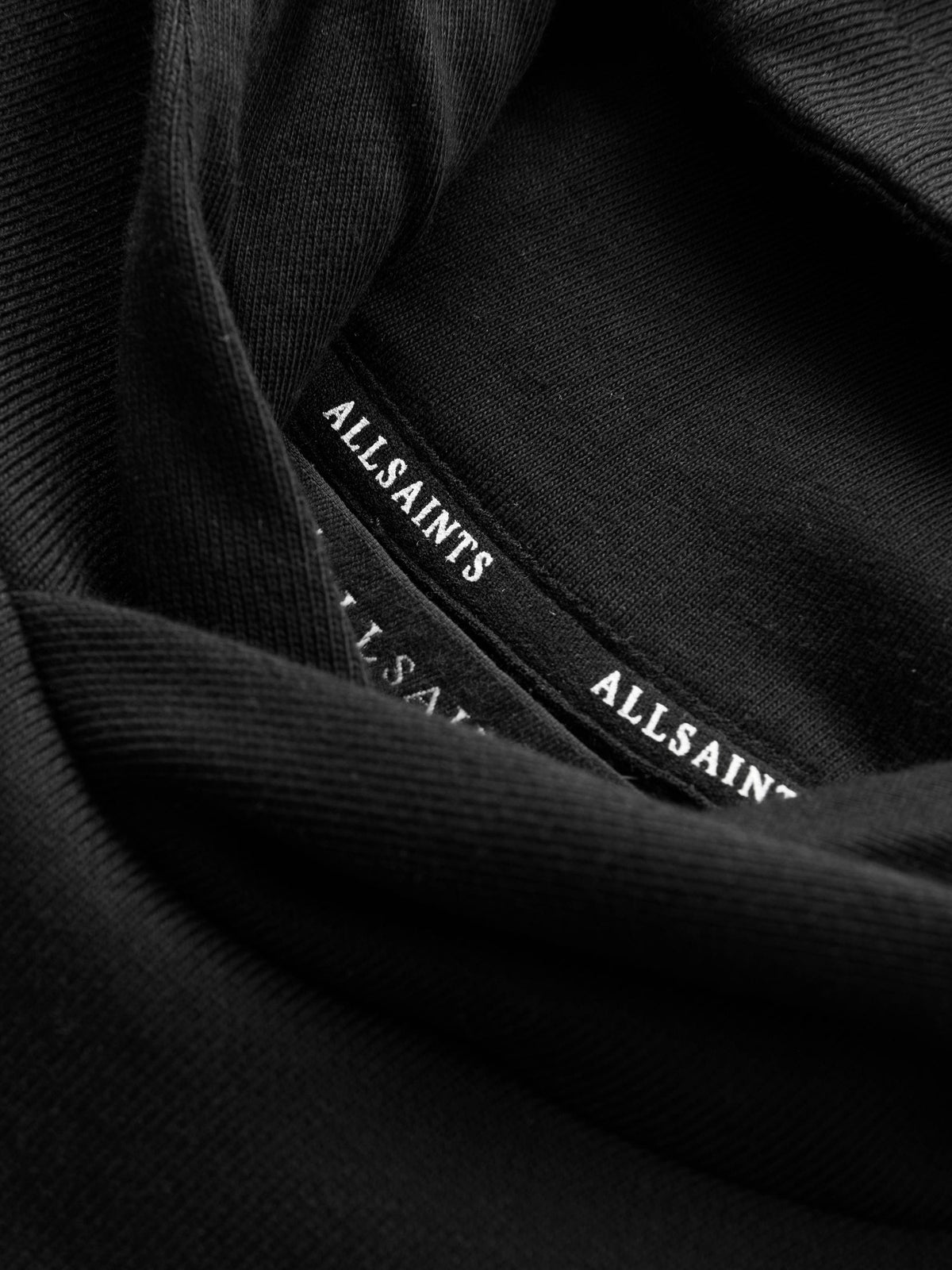 smALLSAINTS Black/Gunmetal Biggy Oversized Pullover Hoodie - image 10