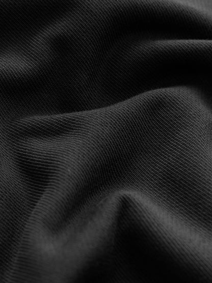 smALLSAINTS Black/Gunmetal Biggy Oversized Pullover Hoodie - image 8
