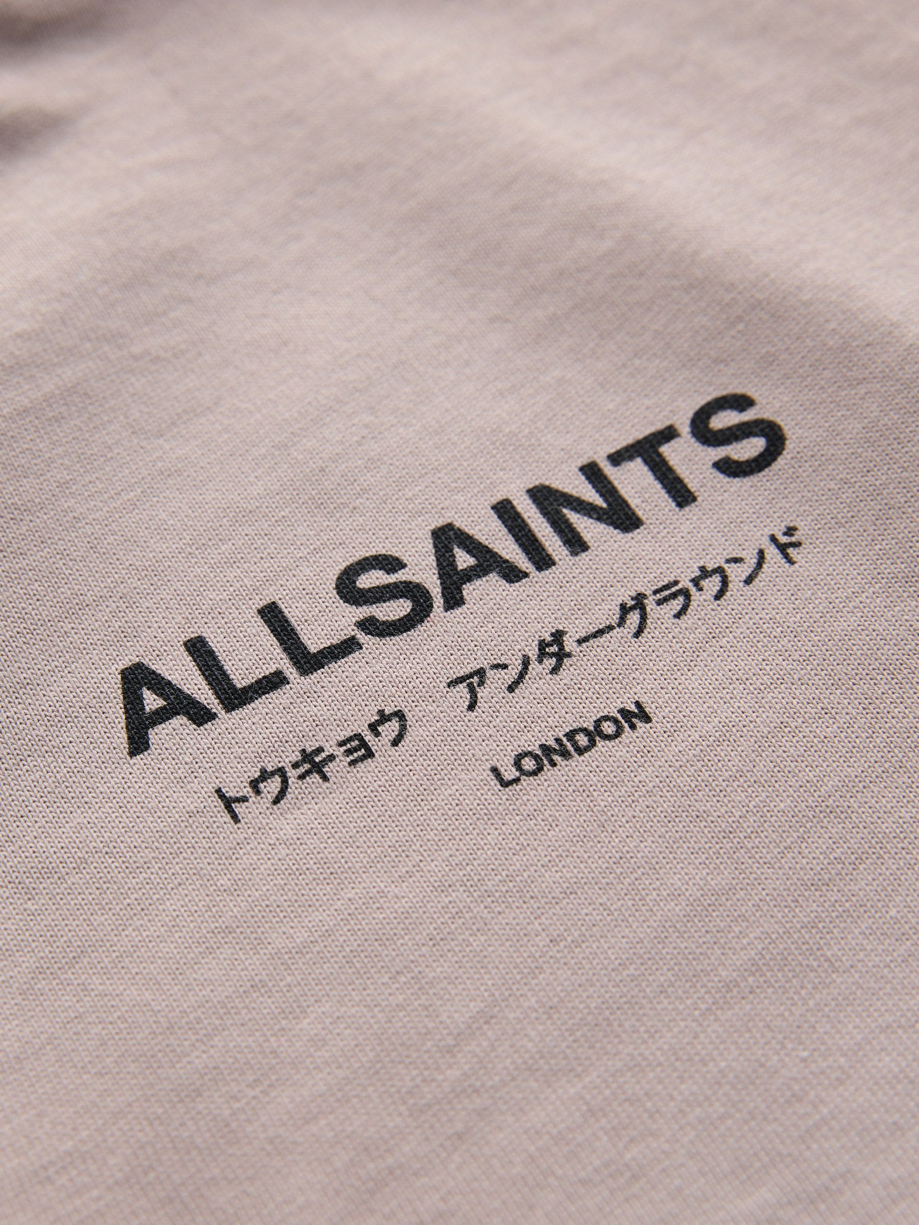 Dsiney Kidz - smALLSAINTS Light Brown Oversized Underground Crew Neck Cotton T-Shirt image 6