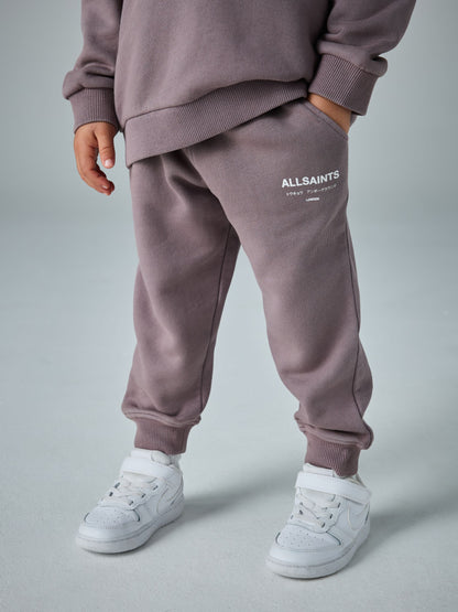 Dsiney Kidz - smALLSAINTS Washed Purple Underground Oversized Younger Boys Sweatshirt and Joggers Set image 3