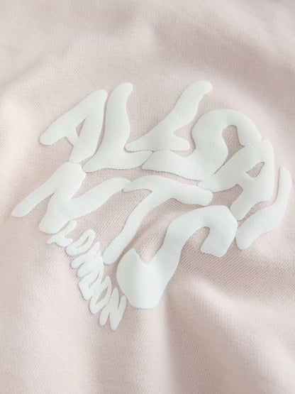 smALLSAINTS Light Pink Orlando Oversized Pullover Hoodie - image 7