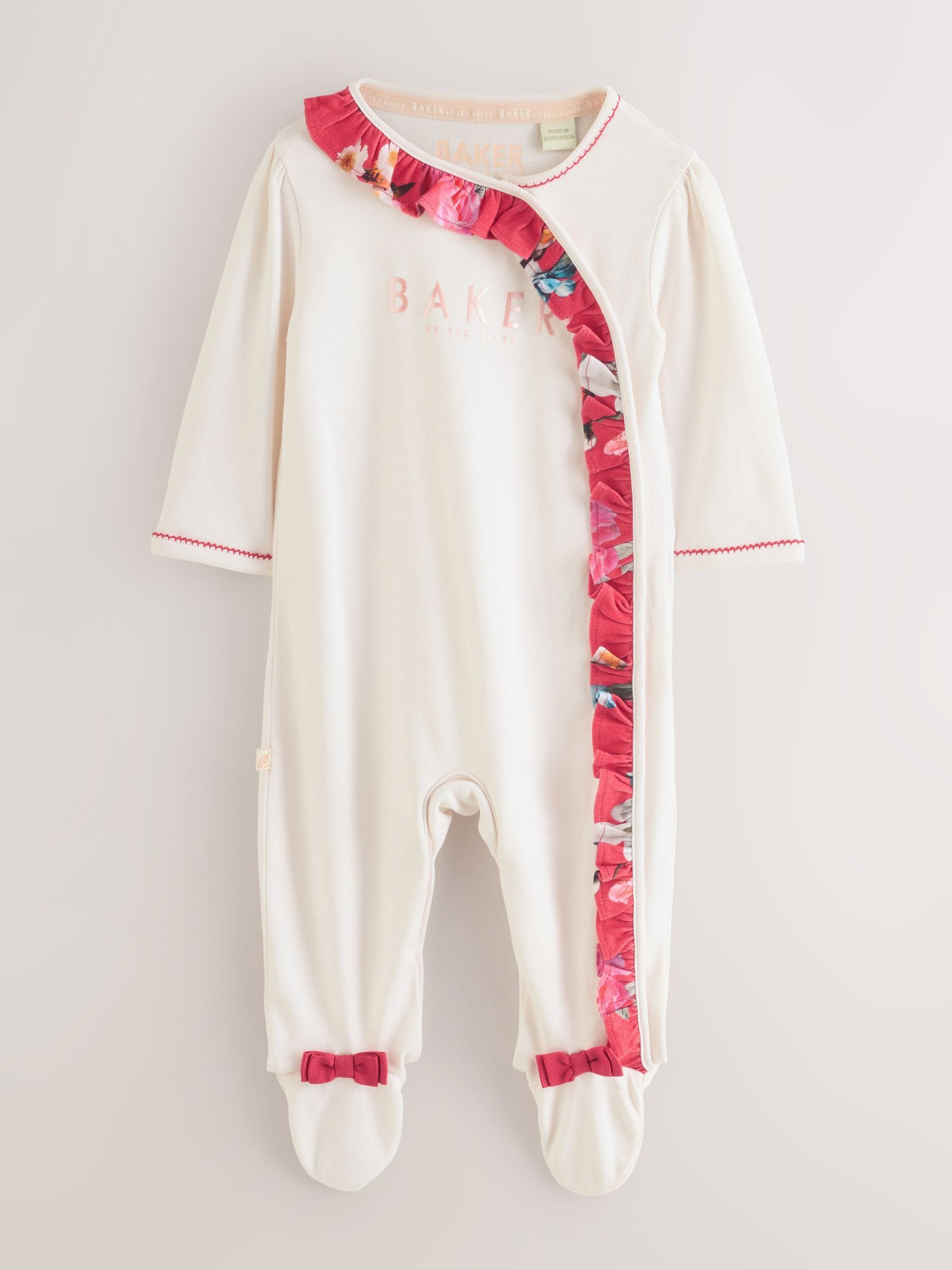 Baker by Ted Baker 3 Pack Sleepsuits image 3