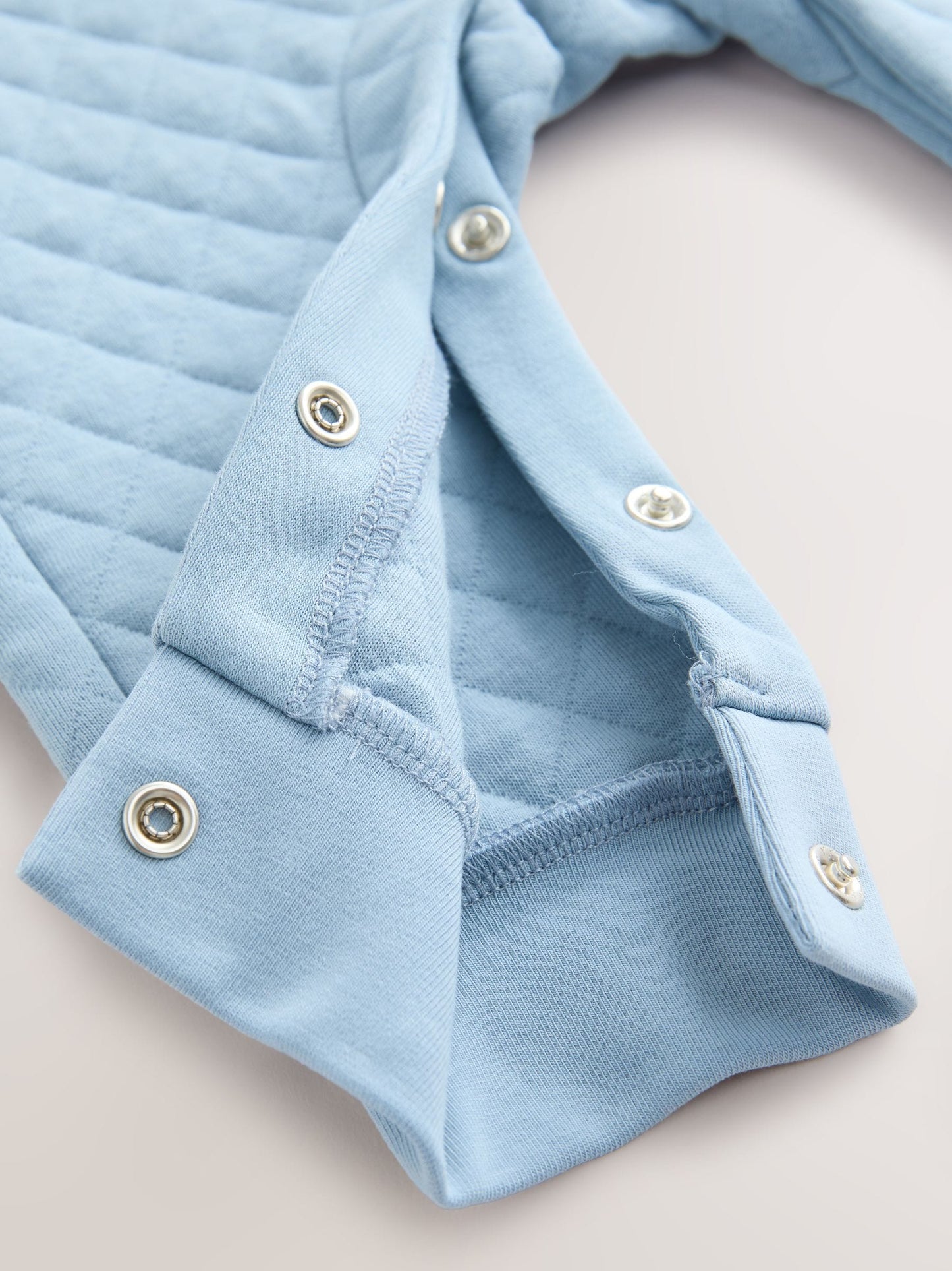 Baker by Ted Baker Blue Quilted Dungarees and T-Shirt Set