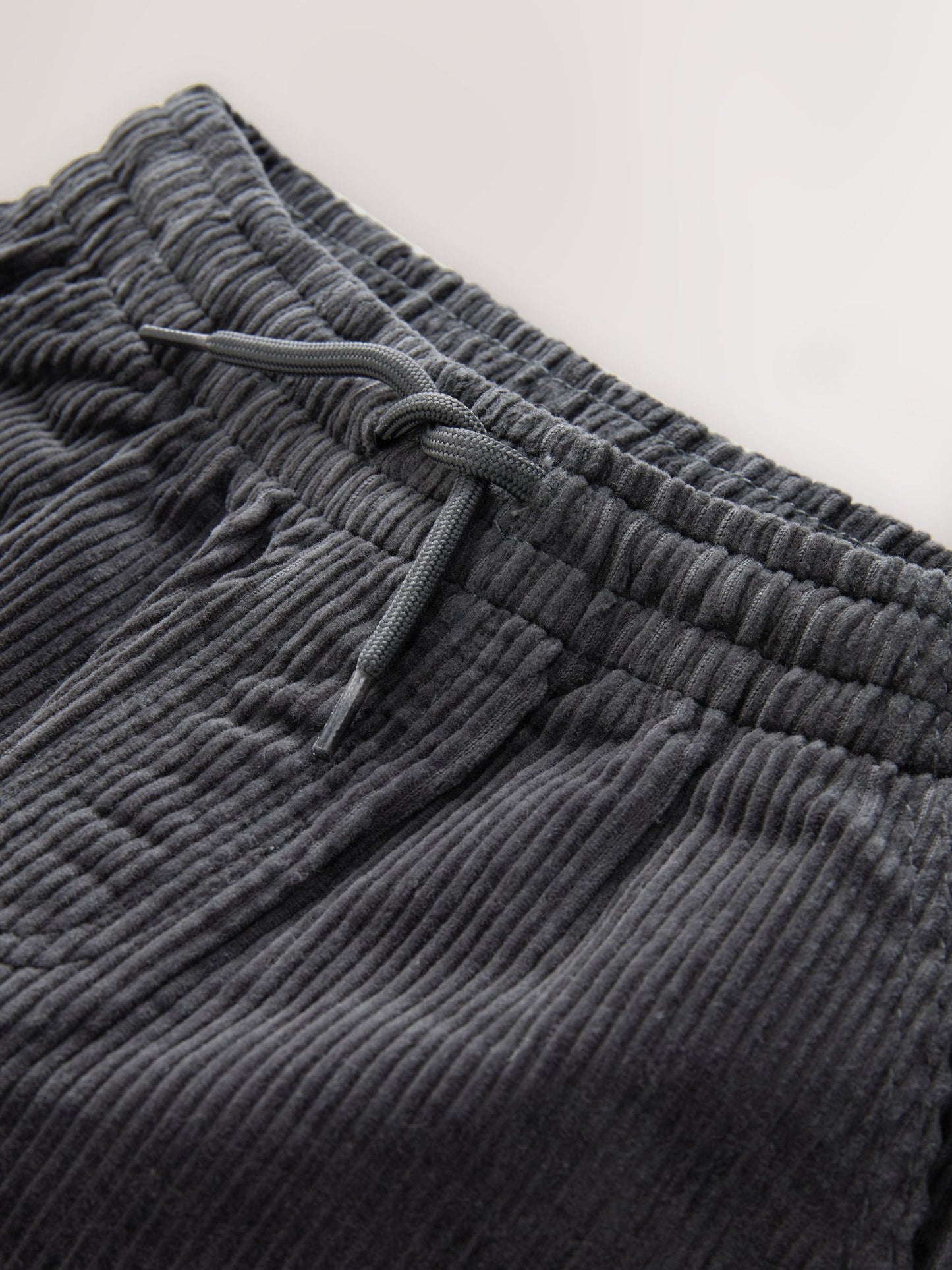 Charcoal Grey Wide Fit Corduroy Pull On Trousers (3-16yrs) image 7