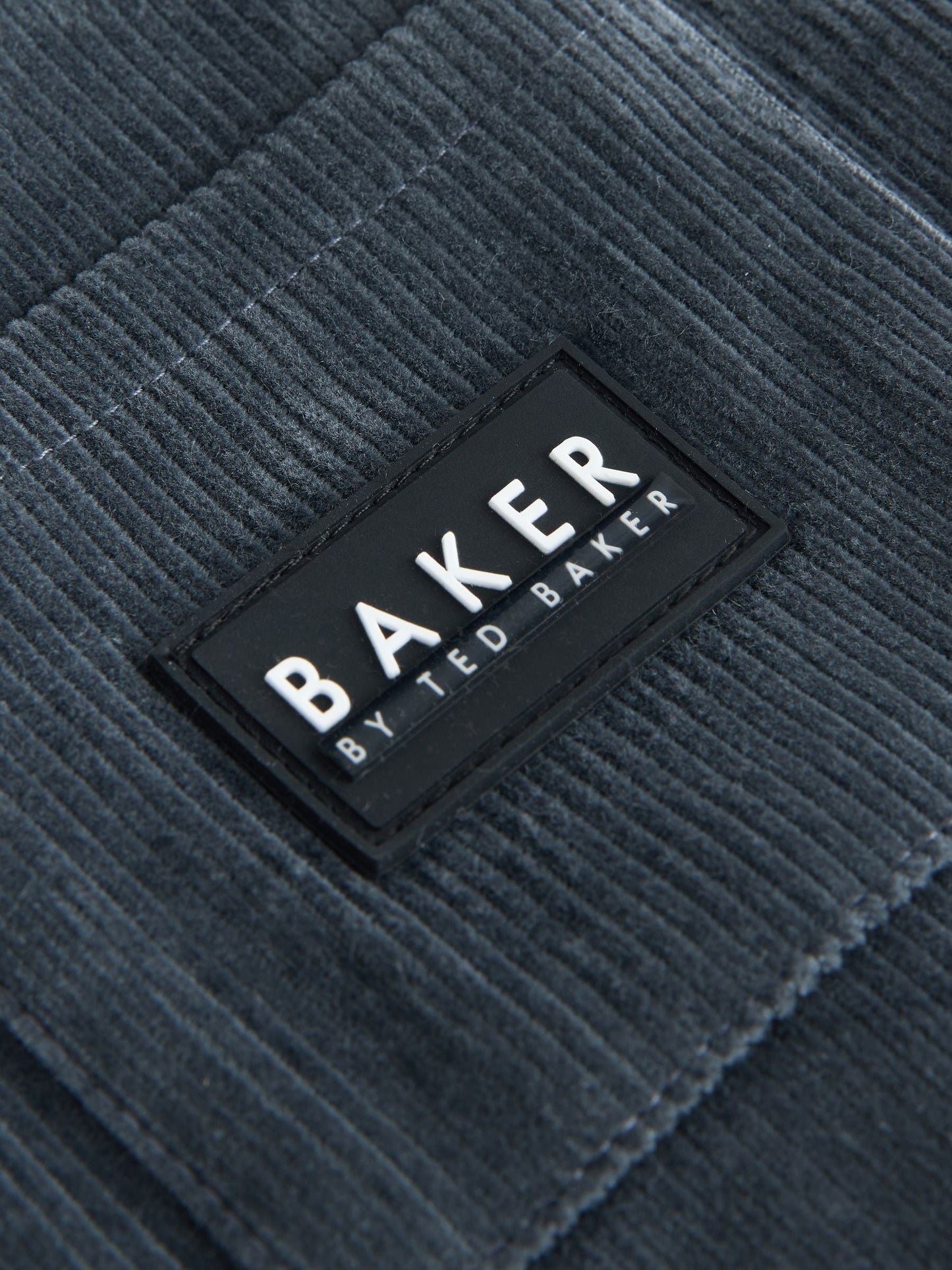 Baker by Ted Baker Charcoal Grey Cord Dungarees Set