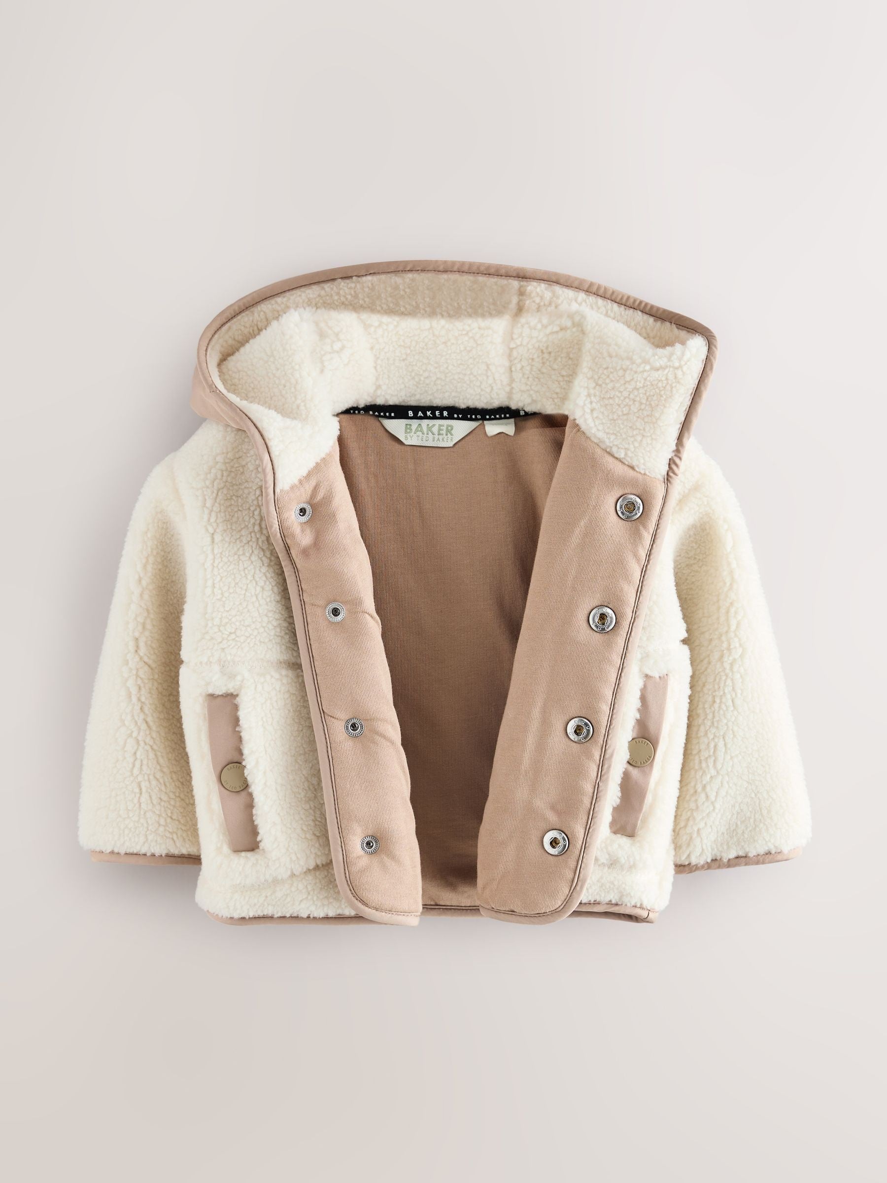 Baker by Ted Baker Stone Borg Jacket image 2