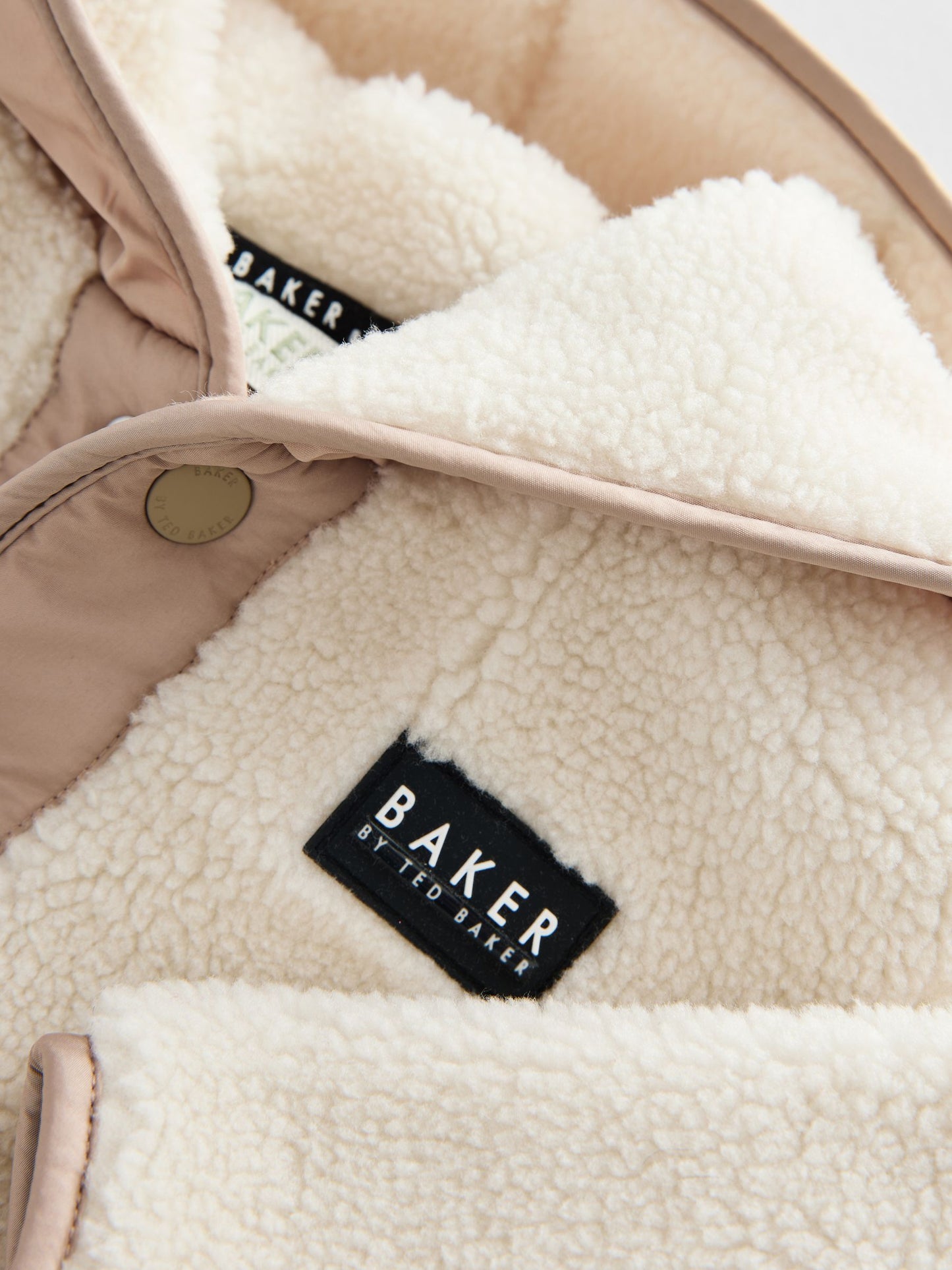 Baker by Ted Baker Stone Borg Jacket image 5