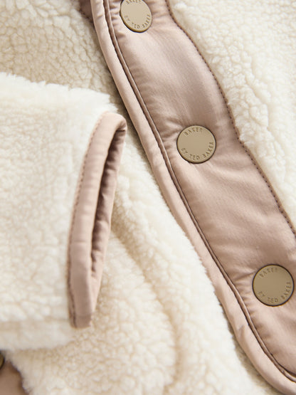 Baker by Ted Baker Stone Borg Jacket image 6