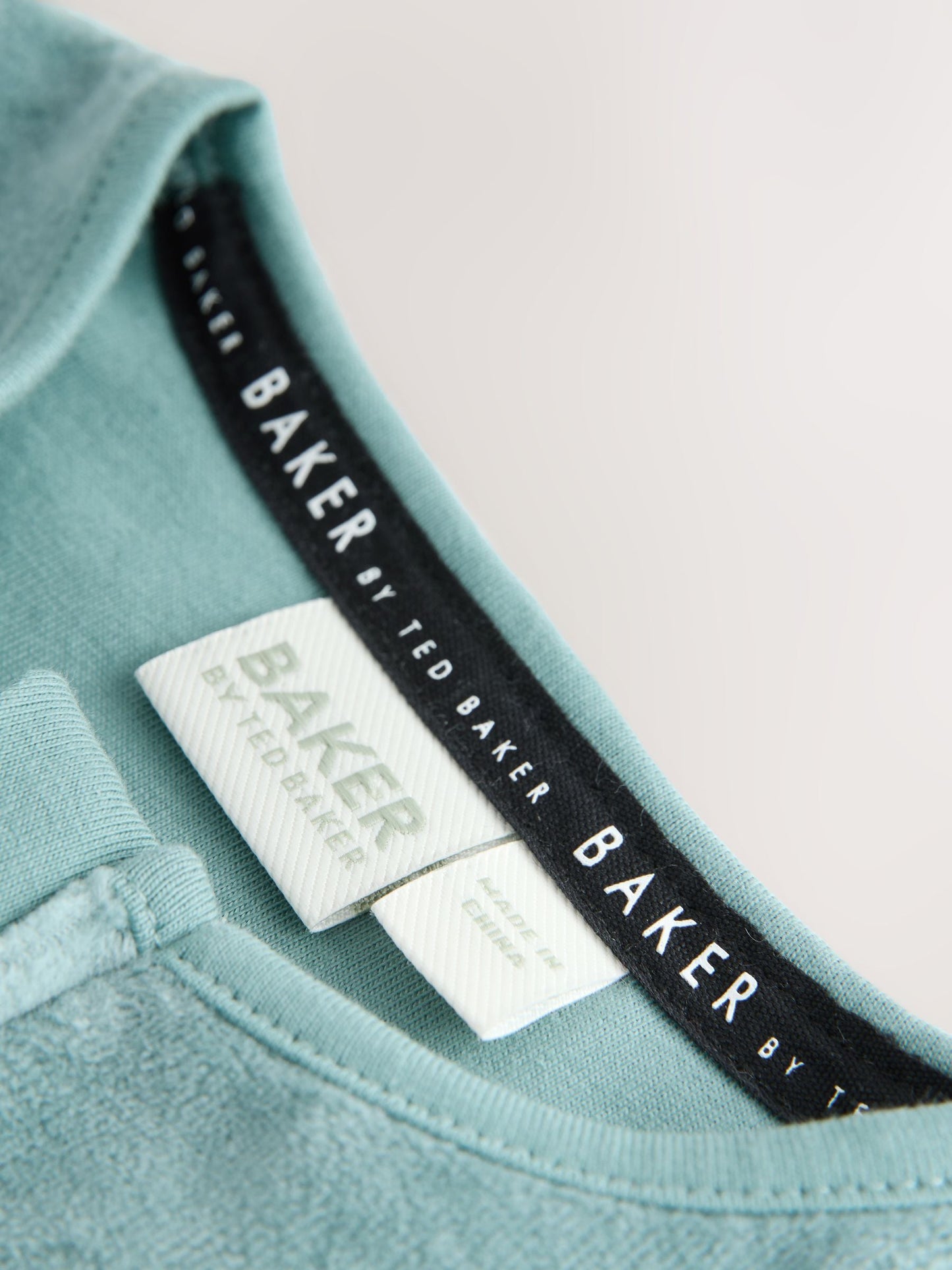 Baker by Ted Baker Green Velour Sleepsuit