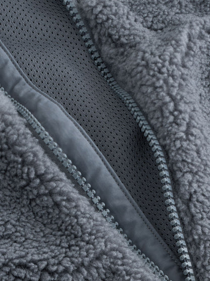 Baker by Ted Baker Grey Borg Zip Through Fleece image 10